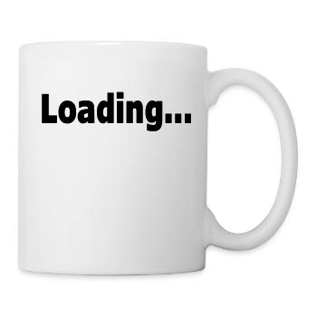 Chargement - Mug blanc - blanc - Droite