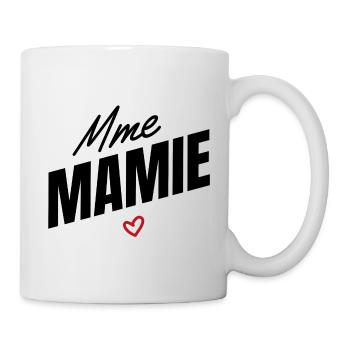 Mme Mamie - cadeau grand-mère - Mug blanc - blanc - Droite