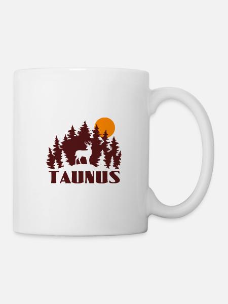 Taunus Sonne - Tasse - Weiß
