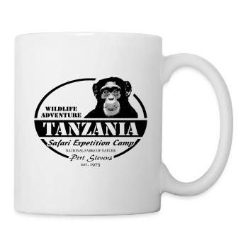 Tanzania - Chimpanzees - Mug - white - Right