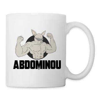 abdominou - Mug blanc - blanc - Droite