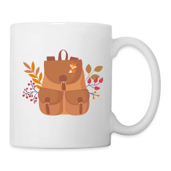 Sac à dos - Mug blanc - blanc - Droite