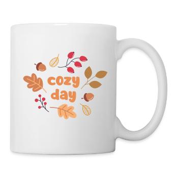 Autumn wreath - Mug - white - Right