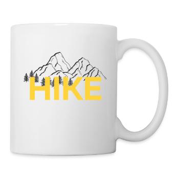 Wandern ist Leidenschaft - Tasse - Weiß - Rechts