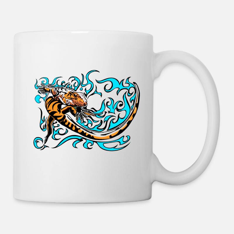 Little blue newt - Mug - white