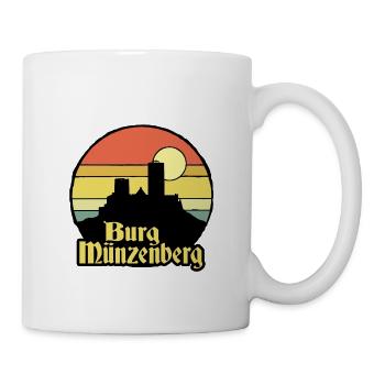 Burg Münzenberg - Tasse - Weiß - Rechts