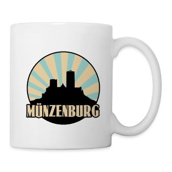 Burg Münzenberg - Tasse - Weiß - Rechts