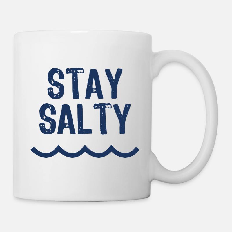 Stay salty - Mug blanc - blanc