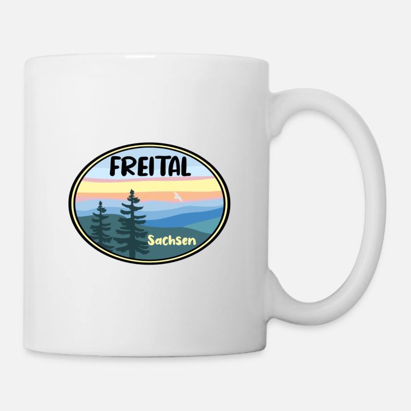 Freital - Tasse - Weiß