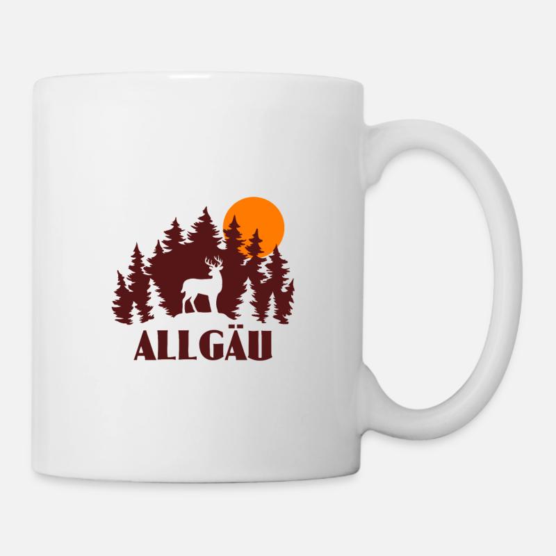 Allgäu - Tasse - Weiß