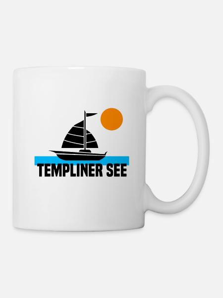 Templiner See - Tasse - Weiß