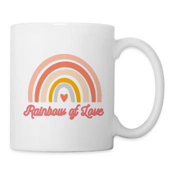 Rainbow of Love - Mug - white - Right
