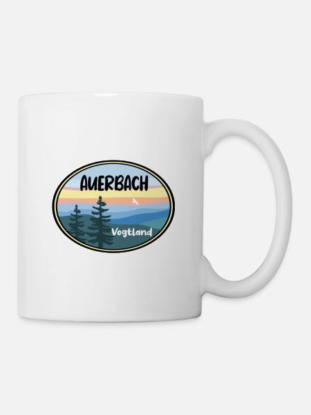 Auerbach - Tasse - Weiß