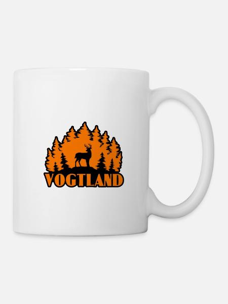 Vogtland - Tasse - Weiß