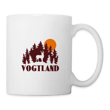 Vogtland - Tasse - Weiß - Rechts