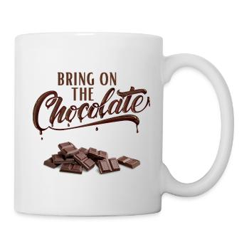 Bring on the Chocolate - Schokoliebe - Mug - white - Right