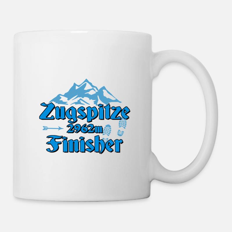 Zugspitze 2023 finisher - Tasse - Weiß