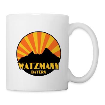 Watzmann - Tasse - Weiß - Rechts