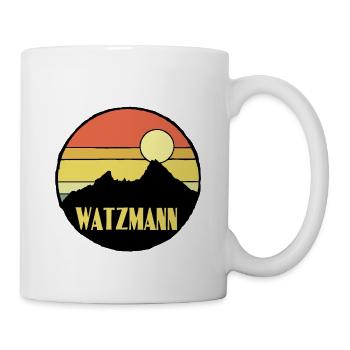 Watzmann - Tasse - Weiß - Rechts