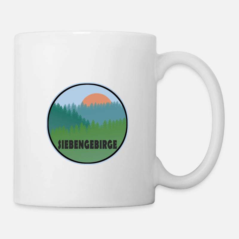 Siebengebirge - Tasse - Weiß