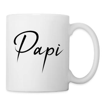 VATERTAG. ALLES GUTE ZUM GEBURTSTAG, PAPA. PAPA. ALLES GUTE ZUM GEBURTSTAG - Tasse - Weiß - Rechts