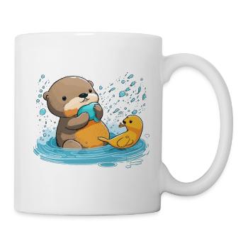 Rubber Duck Otter - Mug - white - Right