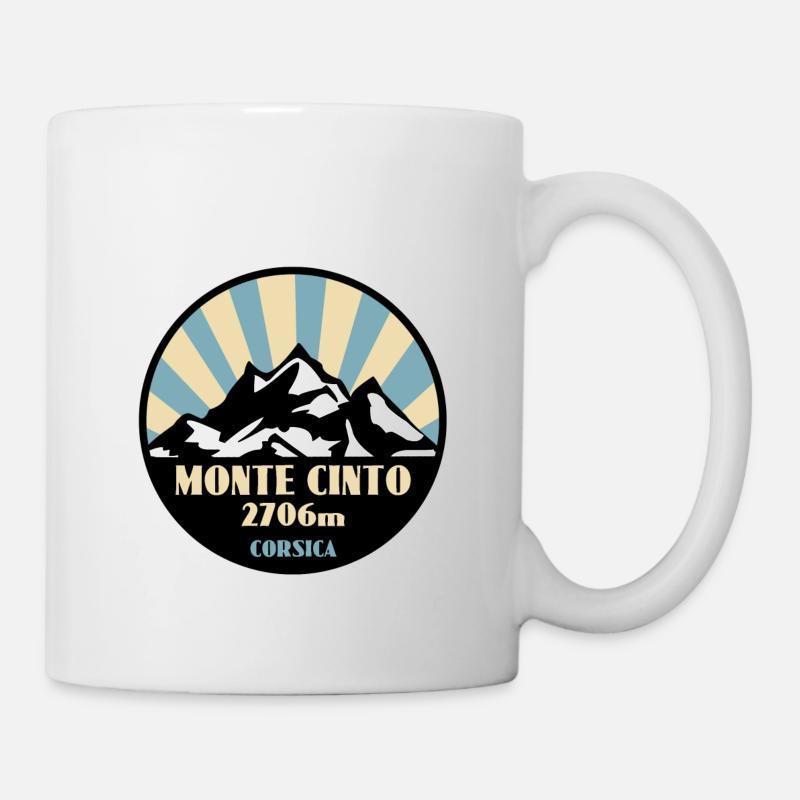 Monte Cinto Corse - Mug blanc - blanc