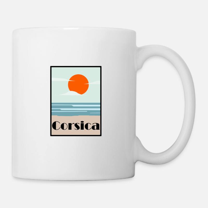 Corse - Mug blanc - blanc