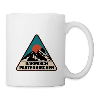 Garmisch Partenkirchen - Tasse - Weiß - Rechts