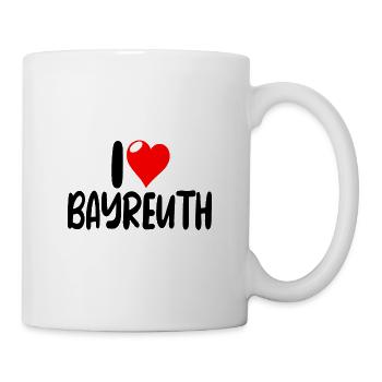 Bayreuth - Tasse - Weiß - Rechts