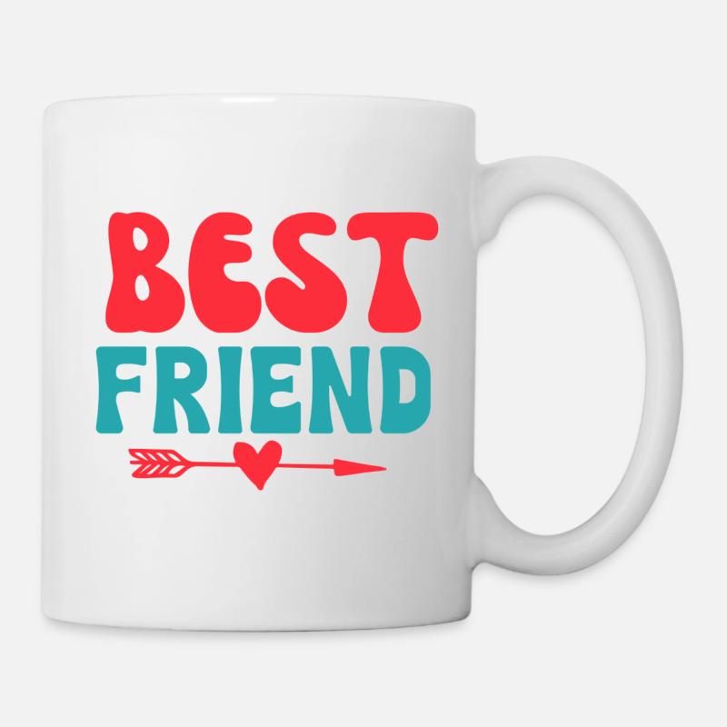 Best Friend - Tasse - Weiß