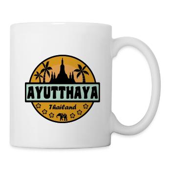Ayutthaya Thailand - Mug - white - Right