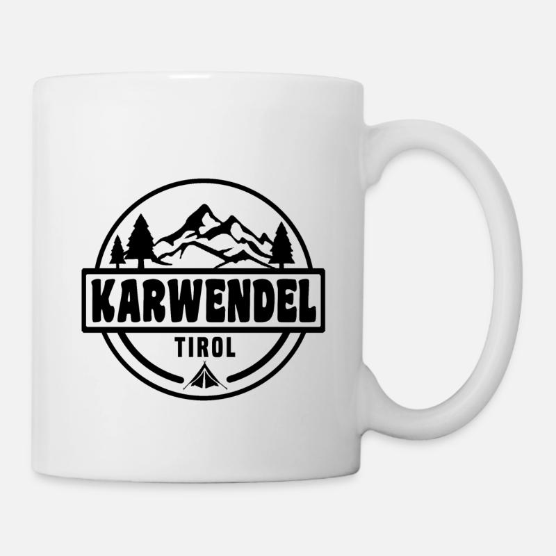 Karwendel - Tasse - Weiß