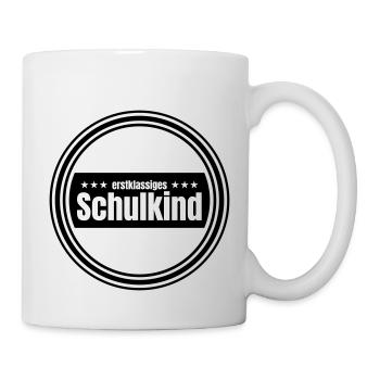 erstklassiges schulkind - Tasse - Weiß - Rechts