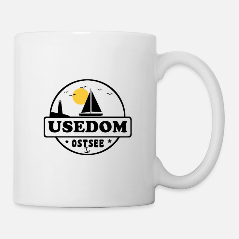 Usedom - Tasse - Weiß