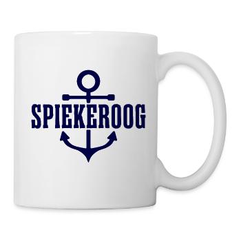 Spiekeroog - Tasse - Weiß - Rechts