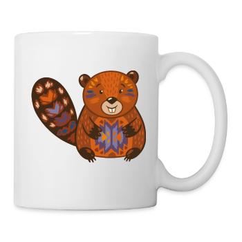 Wildtiere - Tasse - Weiß - Rechts