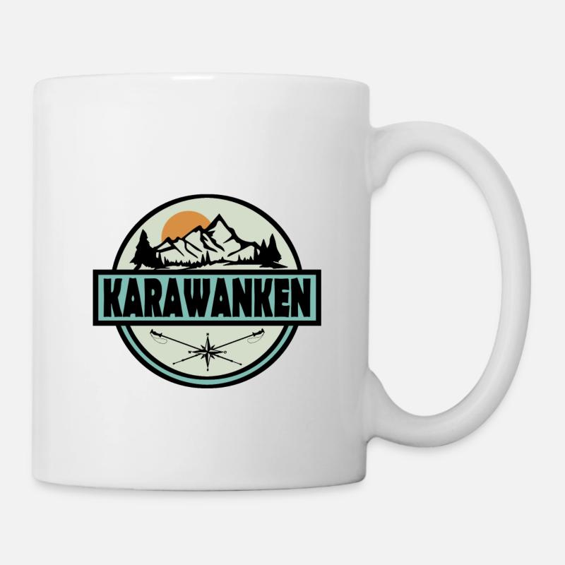 Karawanken - Tasse - Weiß