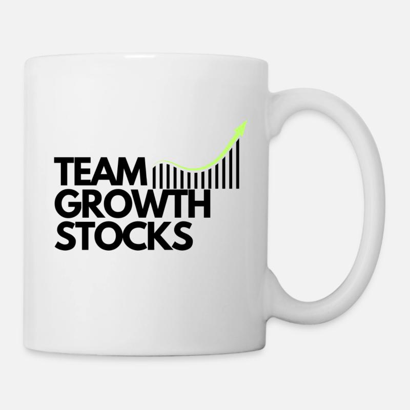 TEAM GROWTH STOCKS - Tasse - Weiß