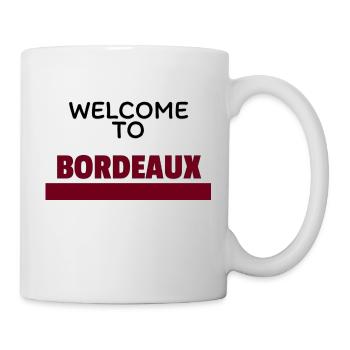 bienvenue a bordeaux - Mug blanc - blanc - Droite