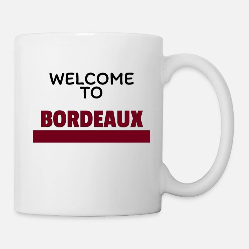 bienvenue a bordeaux - Mug blanc - blanc