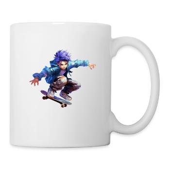 Anime Skater - Mug blanc - blanc - Droite