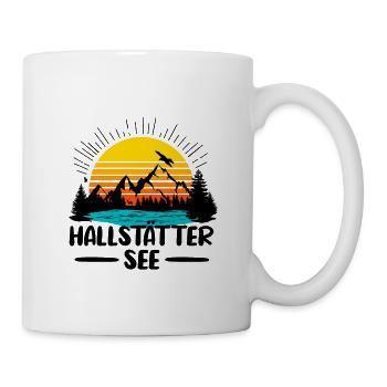 Hallstätter See - Tasse - Weiß - Rechts