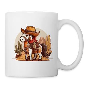 Pferde-Abenteurer - Tasse - Weiß - Rechts