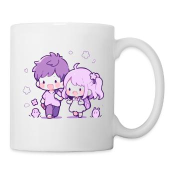Sibling Love - Heartfelt Design for Family - Mug - white - Right