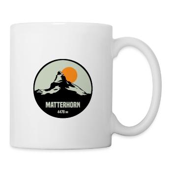 Matterhorn 4478m - Tasse - Weiß - Rechts