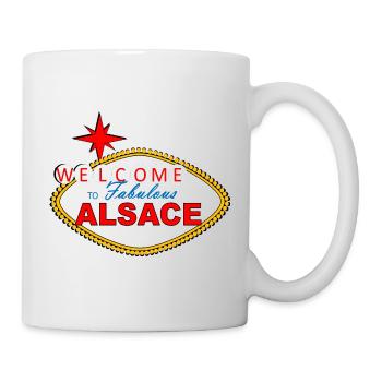 Alsace accessory T-shirt: Welcome to Alsace - Mug - white - Right
