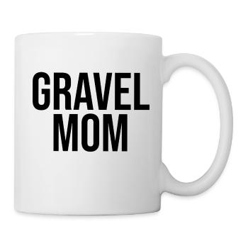 Gravel Mom Rennrad Fahrrad Gravelbike - Tasse - Weiß - Rechts