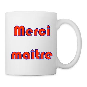 MASTER. THANK YOU. THANK YOU MASTER. MASTER. MASTER GIFT - Mug - white - Right