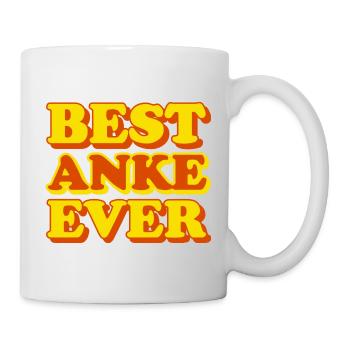 Anke first name funny gift - Mug - white - Right